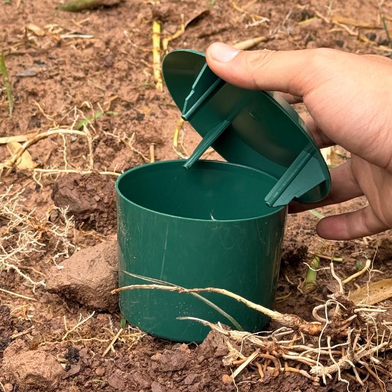 12 adet Salyangoz Tuzağı Yakalayıcı Çevre Dostu Bahçe Sümüklüböcek Kafesi Salyangoz Yeniden Kullanılabilir Plastik Zararlılar Kovucu Gintrap Aletleri Ev Bahçe Malzemeleri