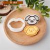 Cartoon Animal Fondant Cookie Cutters Easy to Use Cute Animal Shape Pastry Molds for Creating Delicate Snacks at Homes