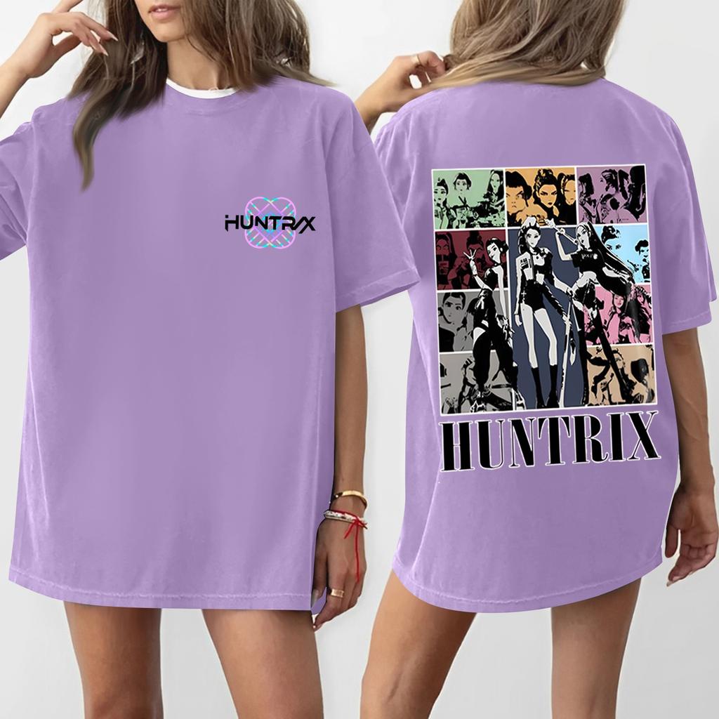 Women's Round Neck Printed Short-sleeved T-shirt Top