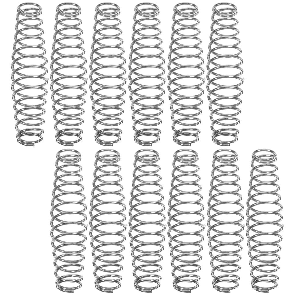 12 Pcs Garden Shears Spring Flower Clippers Trimming Part Replacement Pruning Pruners Bird Feeder Springs Stainless Steel Hand