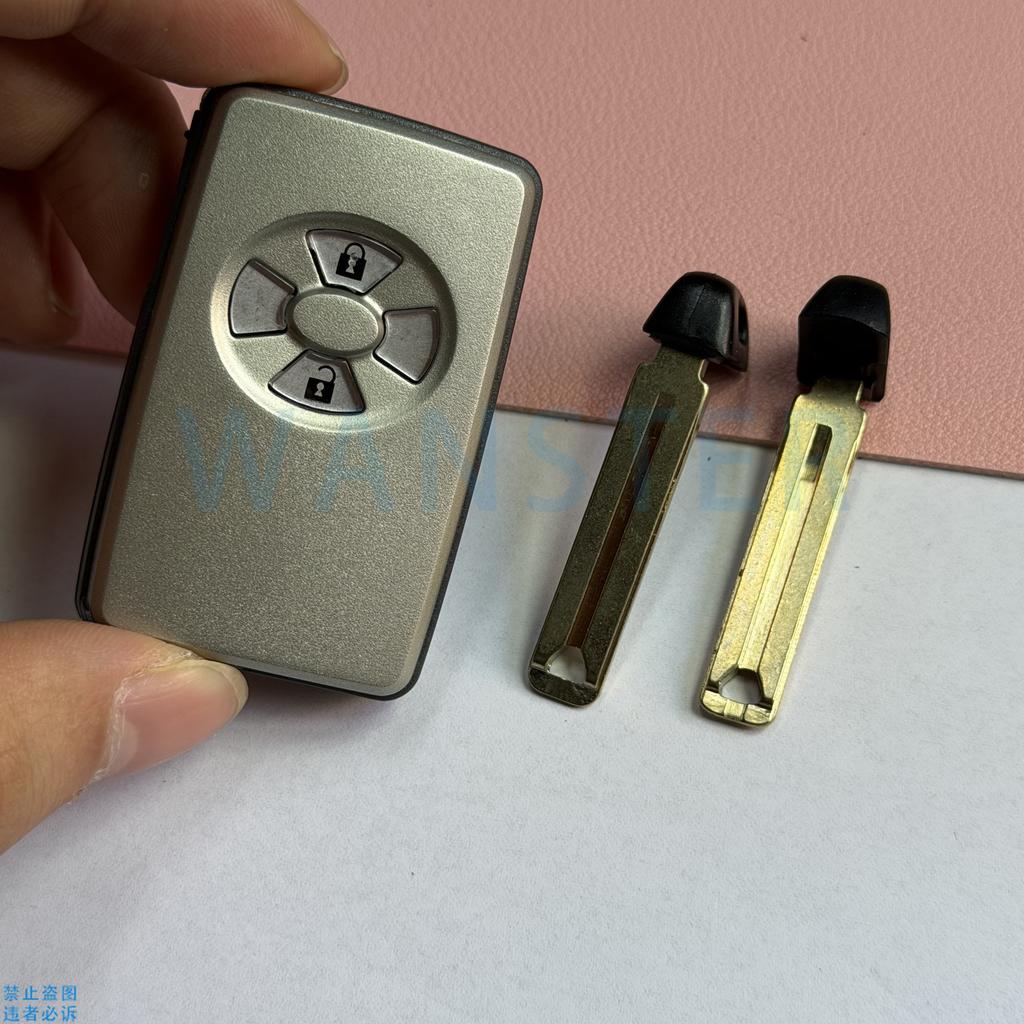 2 3 4 5 Buttons Car Key Fob Shell Case Housing for Toyota Noah Voxi Alphard Estima Vellfire Previa Isis Voxy with Key Blade