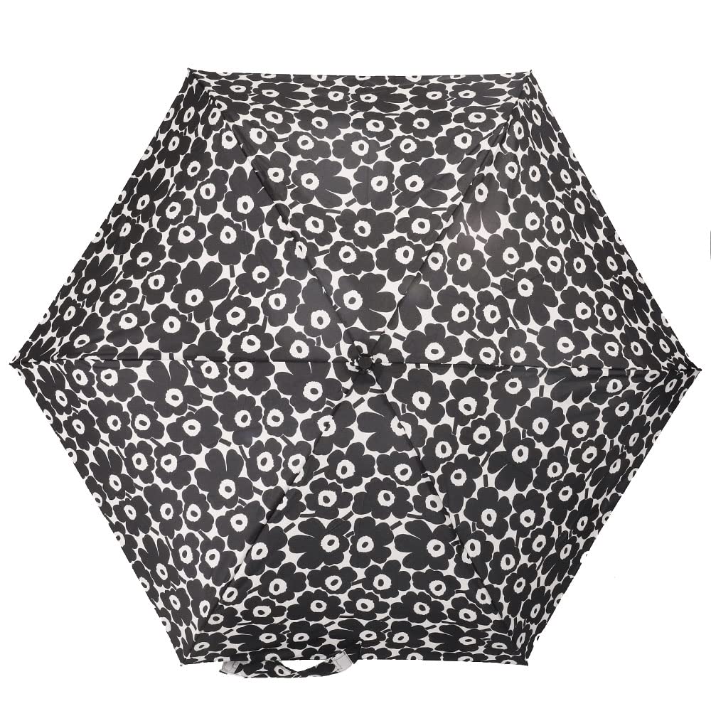 

Marimekko Folding Umbrella for MARIMEKKO MINI UMBRELLA 190 NANO UNIKKO Women, (91494 / BLACKWHITE) [Used] чёрный
