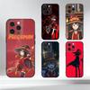 Megumin Anime K-KonoSubaS Handyhülle Für iPhone 17,16,15,14,13,12,11 Plus,Pro Max,XS,Weiches Silikon Schwarze Hülle