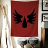 Blood Angels cool Wandteppich Ästhetischer Wandbehang Bedruckter Stoffdecke Dekorative Wandteppiche für Schlafzimmer Wohnzimmer Heimdekoration