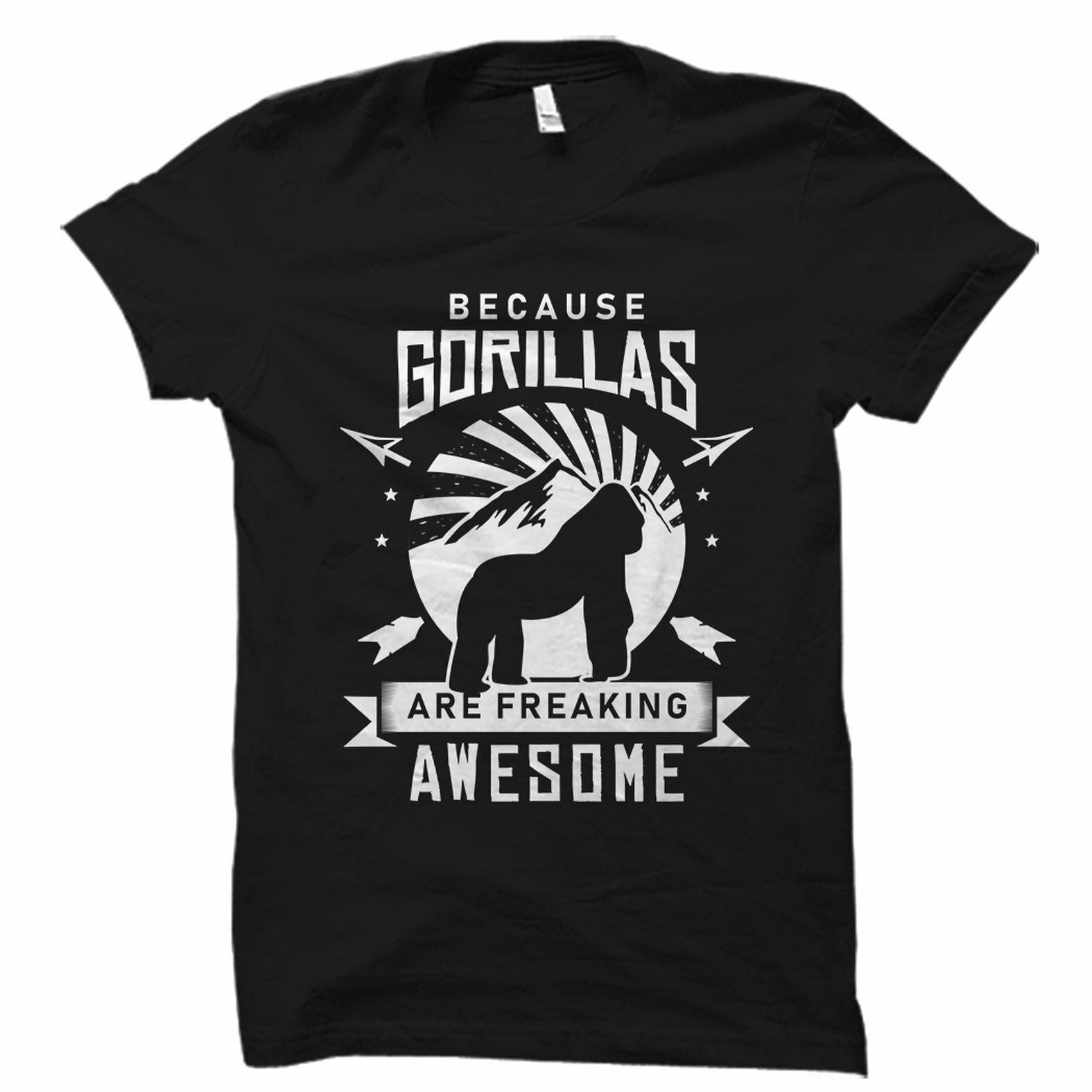 Gorilla Gift, Gorilla Shirt, Gorilla Lover Gift, Gorilla Lover S