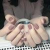 24 Stück Mandel Französische Press-On Nägel Abnehmbar Vollabdeckung Ballerina Falsche Nagelspitzen Für Damen Mädchen