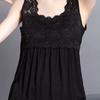 Lace Camisole for Women Sleeveless T-shirt Loose Fit Plus Size Lace Camisole Top Layered Underneath Sleeveless Tank Top
