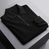 Men's 2022 Autumn/Winter Half-Zip Knit Polo Sweater