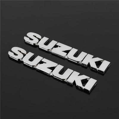 3d Sticker Motorcycle Tank Decal Gold Silver Emblem Logo Letter