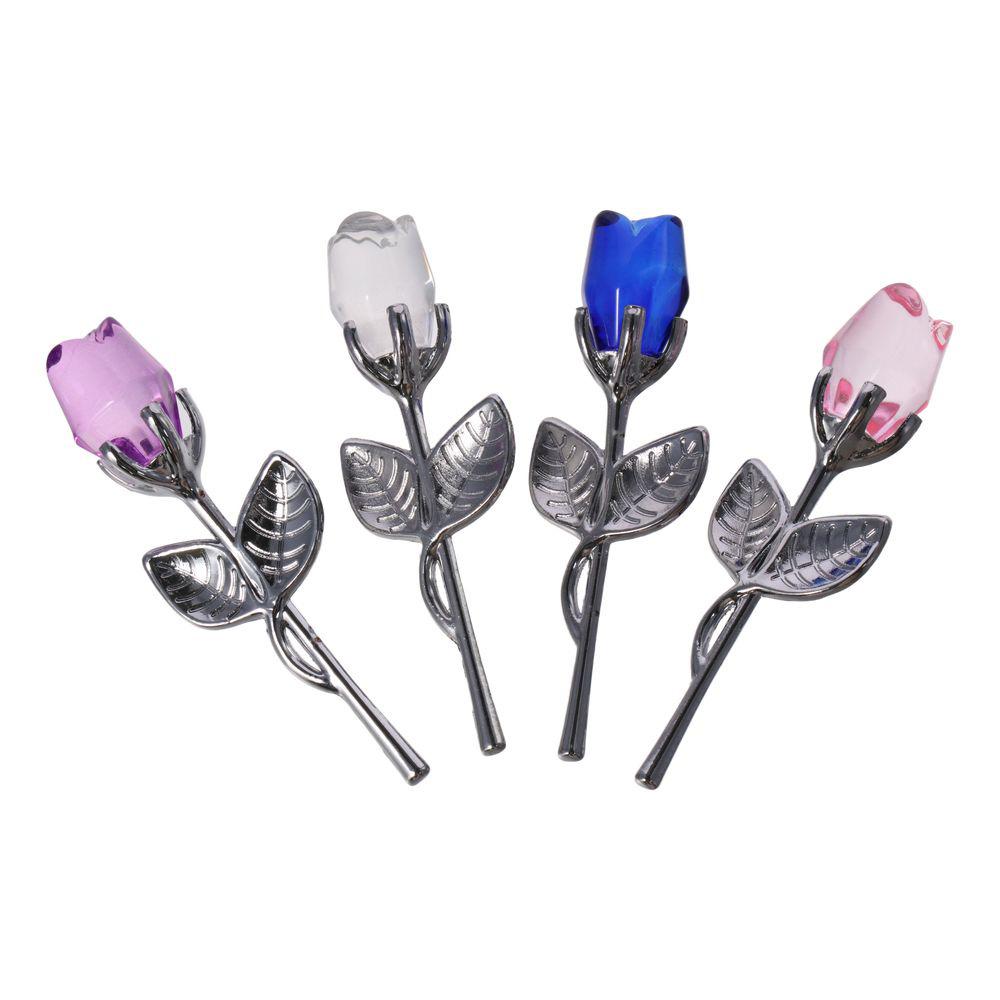 

Colorful Home Decoration Ornaments Rose Rose Ornament Pretty Glass Ornament Home A