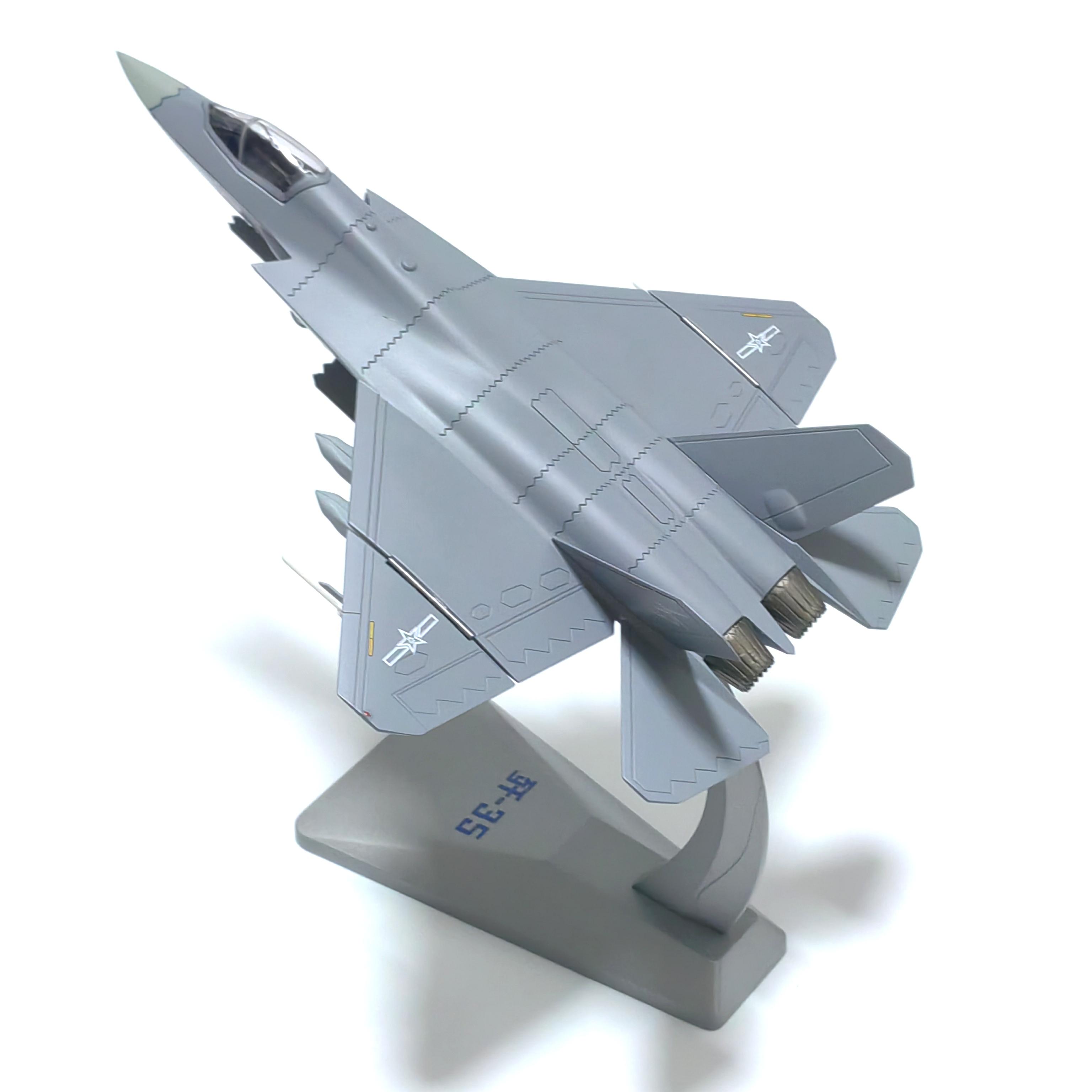 

J35 Металлическая модель самолета в масштабе 1/72 (включая базу) Масштабная модель Размещение дома, коллекционирование и украшение Креативный подарок
