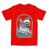 Unisex Womens Vintage Horror Humor Stay Positive T Shirts Accessories S S Nostalgia Humorous Cotton Tops Tshirt