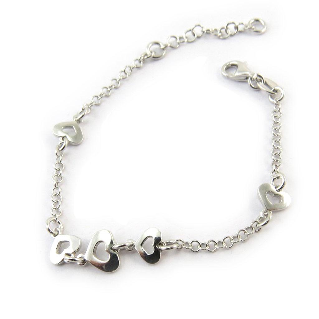 Les Trésors De Lily [N3767] - Silver Bracelet 'Love'