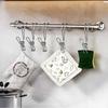 5Pcs Stainless Steel Clothespins With Hooks Metal Spring Clips With Hooks Universal Hanging Clips For Offices Kitchens Bathroom