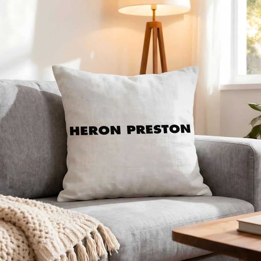 Brand Heron Preston Cushion Cover 1Pcs Decorative Covers Soft Cushion Case For Sofa Couch Decor 40X40 45X45 Pillowcases