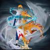 26cm Anime Naruto Figure Namikaze Minato Double Headed Figures Gk Battle Pvc Statue Action Model Desk Decoration Kids Toys Gift