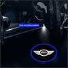 2 Stück Welcome LED-Licht Auto Türplakette Kabelloser HD-Projektor für MINI Cooper F54 F55 F56 R56 R60 Roadster Clubman Coupe