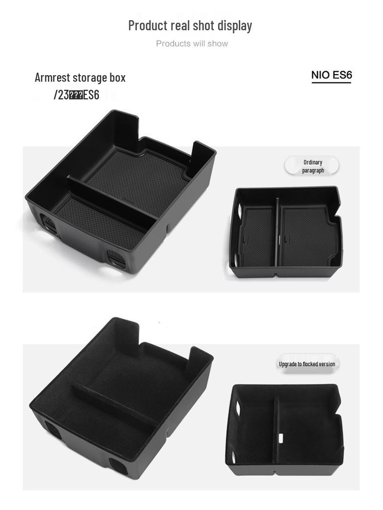 Storage Organizer for NIO ES6 Center Console (Model Years 23-25)