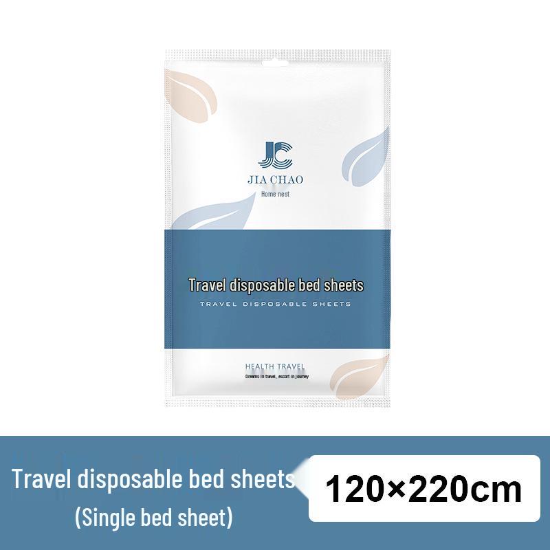 Одноразовый четырехкомпонентный комплект постельного белья из нетканого материала для путешествий и гостиниц