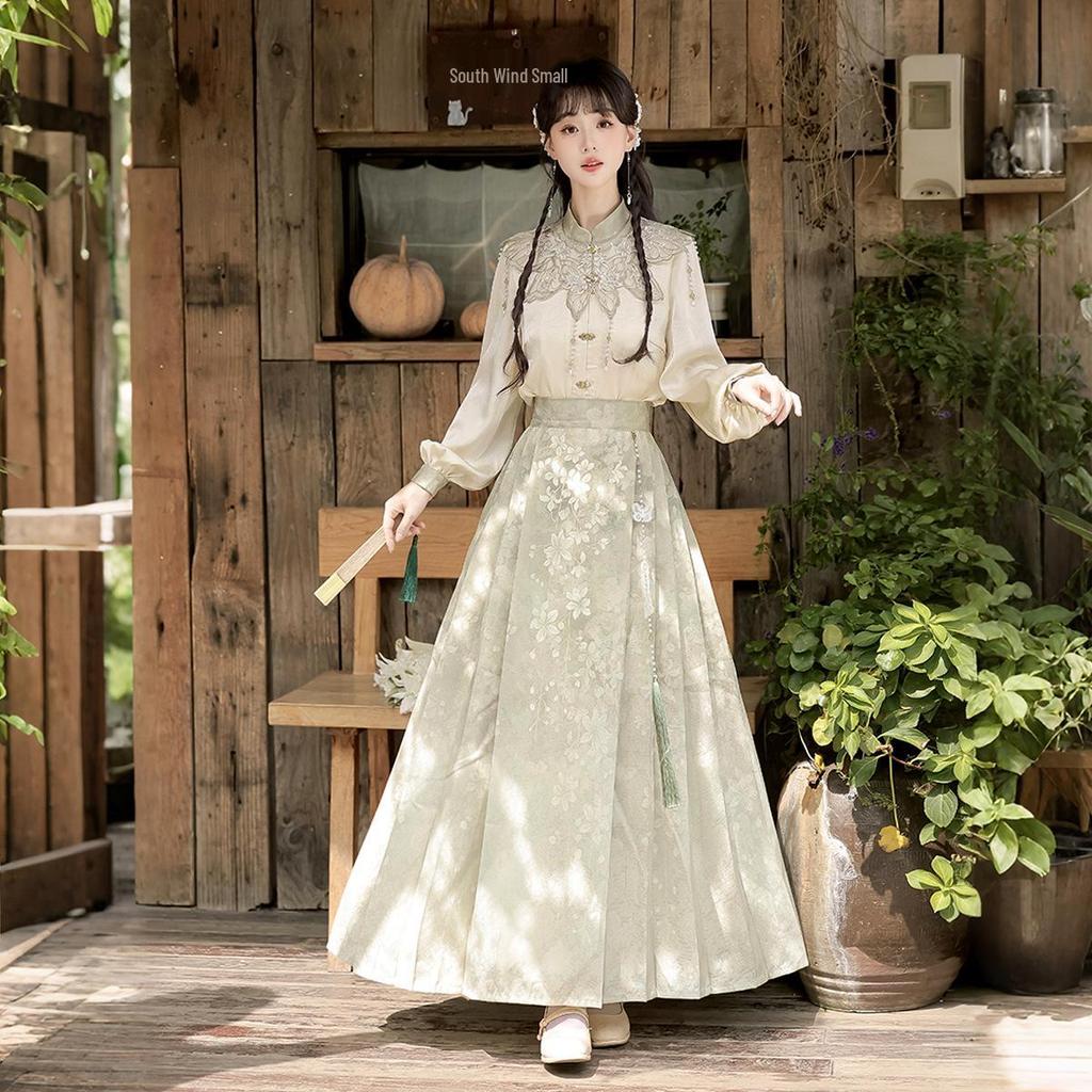 Original Jasmine Hanfu - Women's Chinese-Style Dress Set