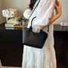 Hand-held Textured Bucket Bag Women's Summer Fashion Simple Casual Shoulder Bag New Trendy Women's Bag