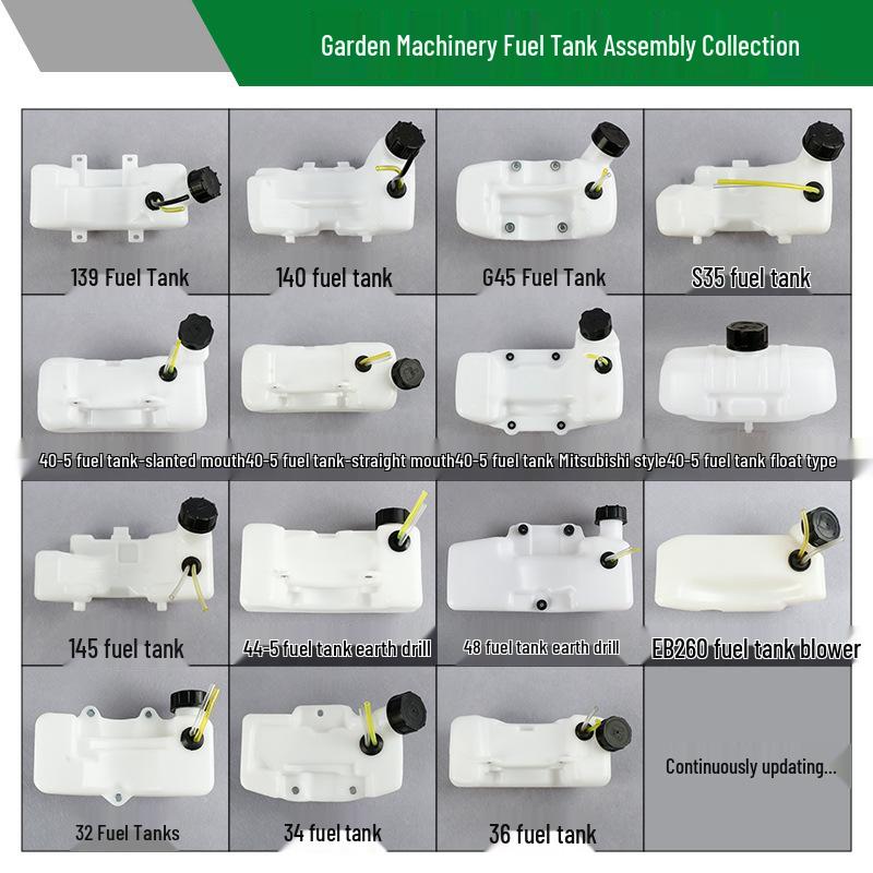 Lawn Mower & Chainsaw Fuel Tank for Blower, Brush Cutter, Trimmer - 139GX35 40-5 Oil Can Accessories