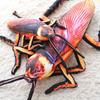 55-120cm New Creative Big Simulation 3D Cockroach Plush Toy Insect Pillow Realistic Stuffed Cushion Birthday Gift Cartoon