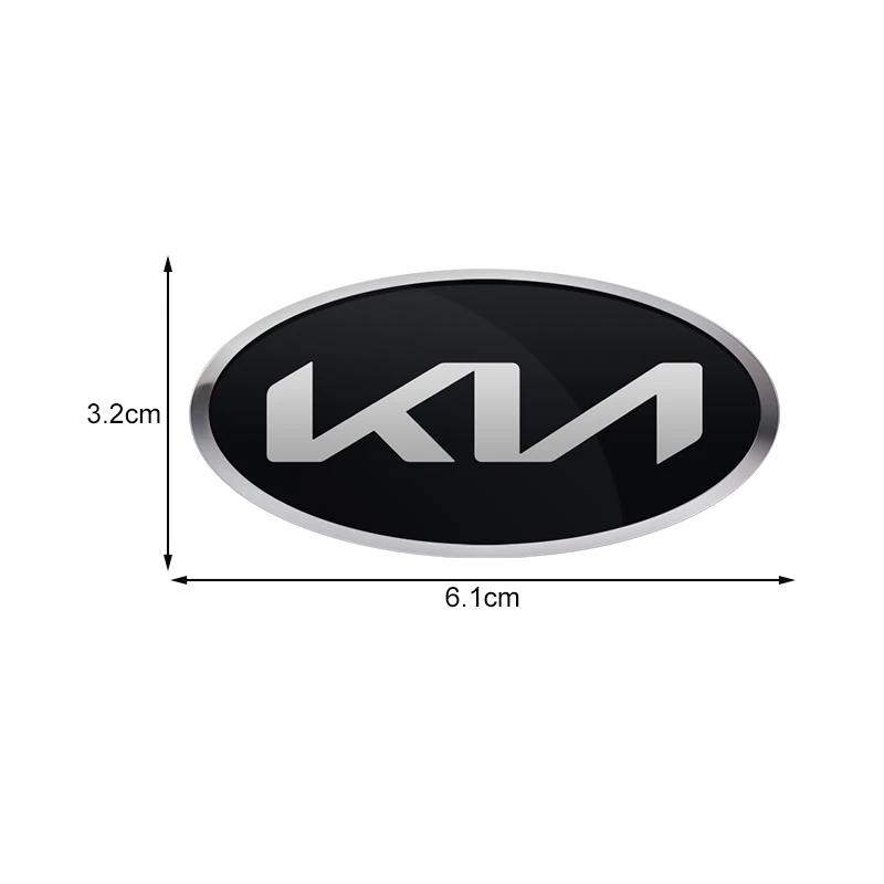 2026 Horká nálepka na auto 1ks Nálepka na dekoraci volantu auta Odznak Auto styling Pro KIA Rio Ceed Sportage Cerato Soul Sorento