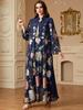 Middle East Sequin Embroidered Women's Tassel Robe - Dubai Fashion