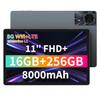 ODEA S11 Android Tablet 16GB RAM 256GB 1TB TF Card T606 Processor 8000mAh Widevine L1 Certified 4G LTE 5G GPS GMS Certified Wireless Projection