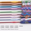 9pc/set DIY fancy flower color crochet hook Set, single pointed knitting needles, crochet yarn sweater tool, Ideal Weaving Gift