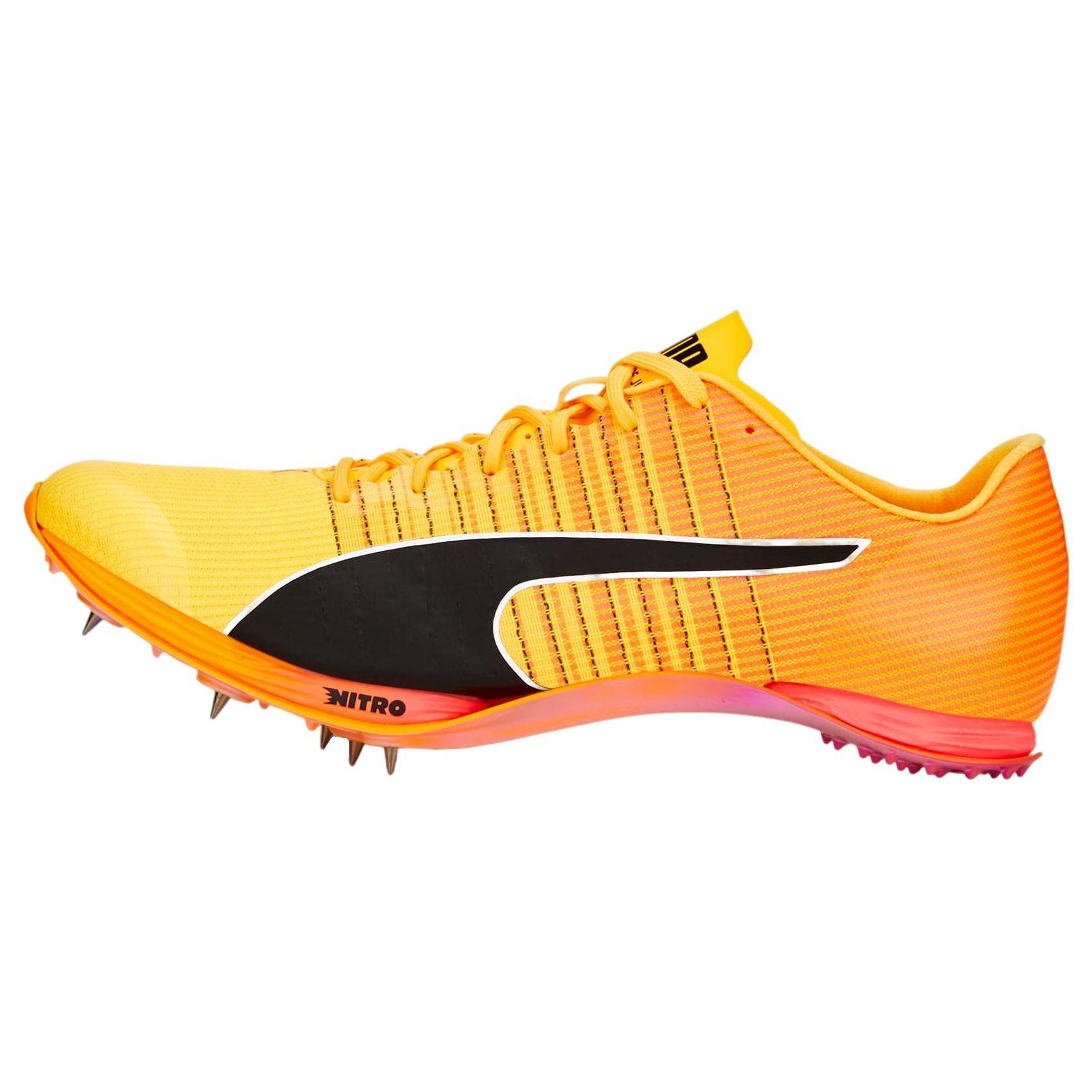 

Puma Evospeed Tokyo Nitro 400 Профессиональные Удобные Нескользящие Прочные Низкие Кроссовки для Спринта и Бега Мужские кроссовки Оранжевые Черные 378949-01 40.5