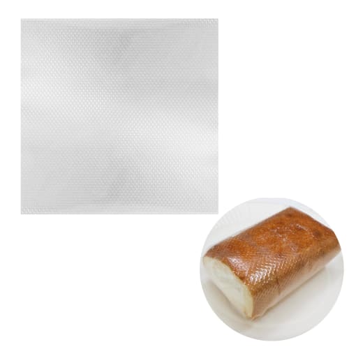 OPP Sheets [180mm Square] 20 Micron Thickness, Embossed, Made In Japan, Transparent, Food-Grade Film for OPP Bags