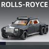 1/32 Rolls-Royce Phantom 6X6 Alloy Car Model Diecasts Metal Toy Off-road Vehicles Model Sound and Light Kids Gifts