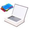 Safe Box Simulation Book Saving Box with Key for Cash Coin Money Bank Cards Jewelry