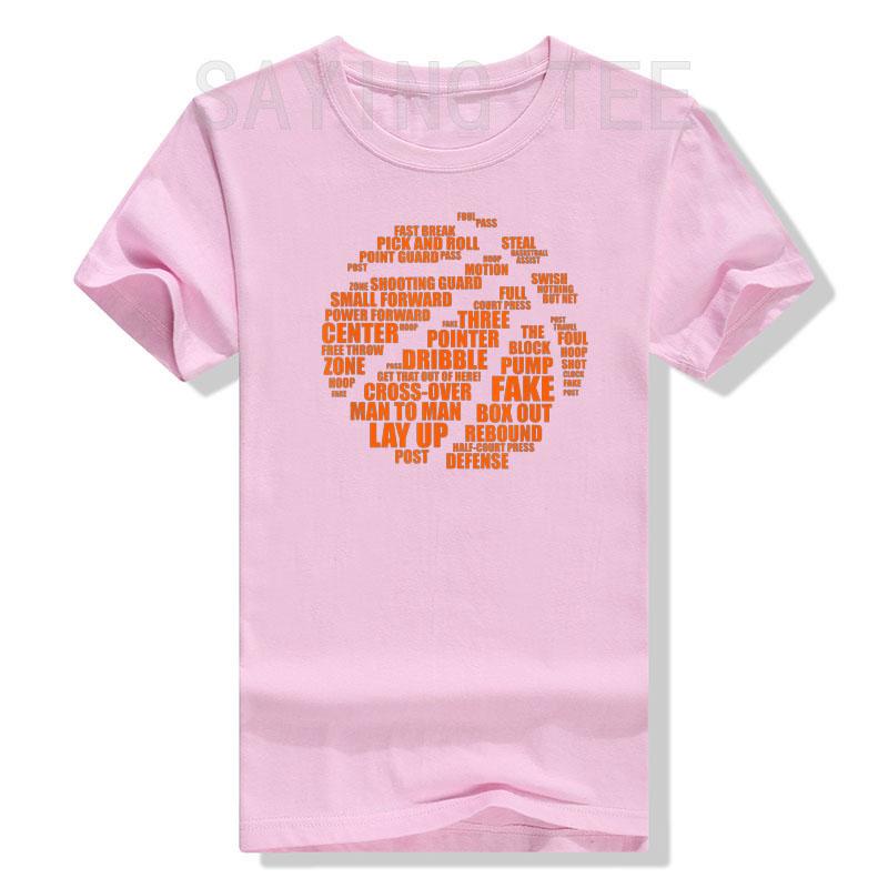 Koszulka Słowa Motywacyjne Terminy Koszykarskie Chmura Słów Graficzna Koszulka Topy Zabawne Krótki Rękaw Nadrukowane Litery Stroje