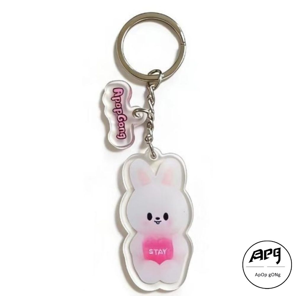 Porte-clés exclusif SKZOO × ApopGong, pour le 8ème de Stray Kids