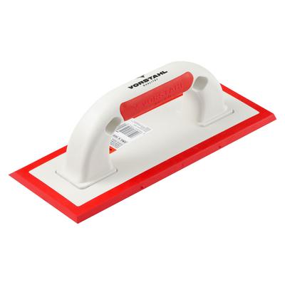 PLASTIC TROWEL with Rubber for Grouting with Handle 250x100mm Vorstahl