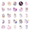 50 Unicorn Graffiti Stickers Luggage Water Cup Computer Notebook Waterproof Sticker Hand Account Decoration