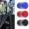 Aluminum Alloy Tire Valve Stem Caps 4 Pack Universal Car Wheel Tire Valve Caps Universal Stem Covers for Cars Trucks Motorcycl Valve Stems 1