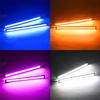 2pcs Ultra Thin Bright LED Car COB Daytime Running Lights Waterproof Night Lighting Decorative Ambient Lamp Bar 12V Universal Dome Lights 6