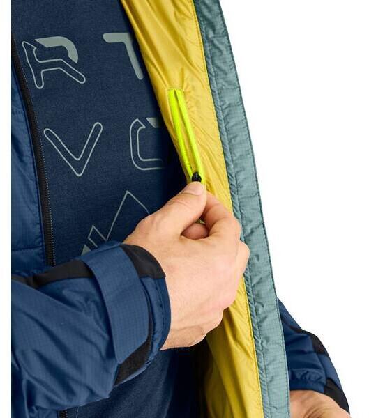 Куртка Ortovox Swisswool Zinal Jacket (61009) глубокий океан