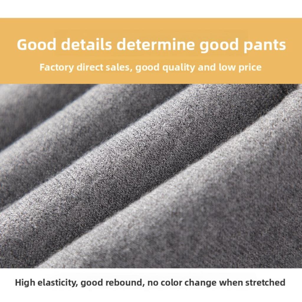 Large Mink Fleece Leggings for Women, Worn for Autumn and Winter, with Thick Fleece for Warmth. High Waisted, Tight Fitting, Elastic, and Small Feet