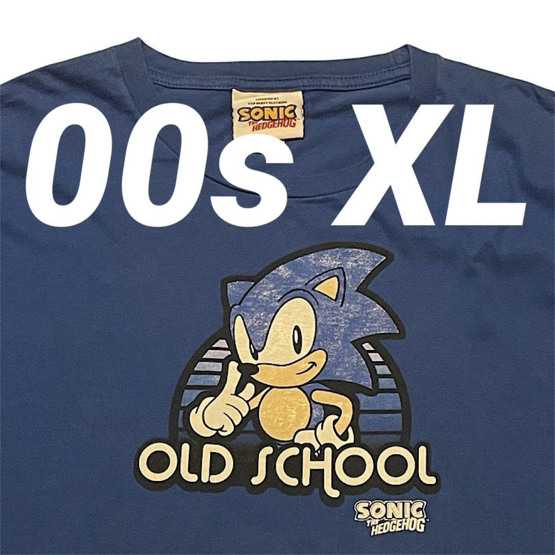 

[USED] 00s Vintage SONIC Sega Sonic Game American Comic Anime T-Shirt