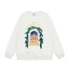 American Trendy Brand Casablanca Crew Neck Sweater Hoodie Men's Couple Ins Autumn and Winter Thickened Long-sleeved Women's T