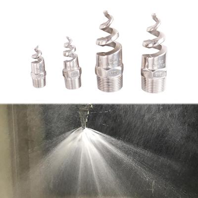 3/8 "1/2" 3/4 "1/4" 1 "Filettatura maschio Cono Pieno A Spirale Ugello A Getto In Acciaio Inox Irrigazione Nebbia Sprinkler Giardino Prato strumento di irrigazione