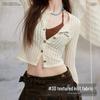 unifree Women's Retro Slim Knit Cardigan