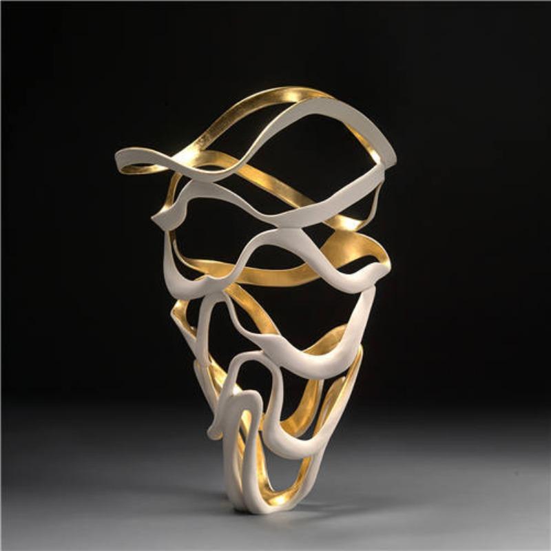 Moderne, einfache, leichte, luxuriöse dekorative Malerei, dreidimensionale Goldfolie, rahmenlose Malerei, Wohnzimmer, Hotel, Hintergrund, Wand, dekorative Malerei