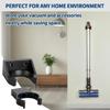 Secure Clamping Vacuum Wand Wall Mount For Organized Home Storage Solution With Space Optimization