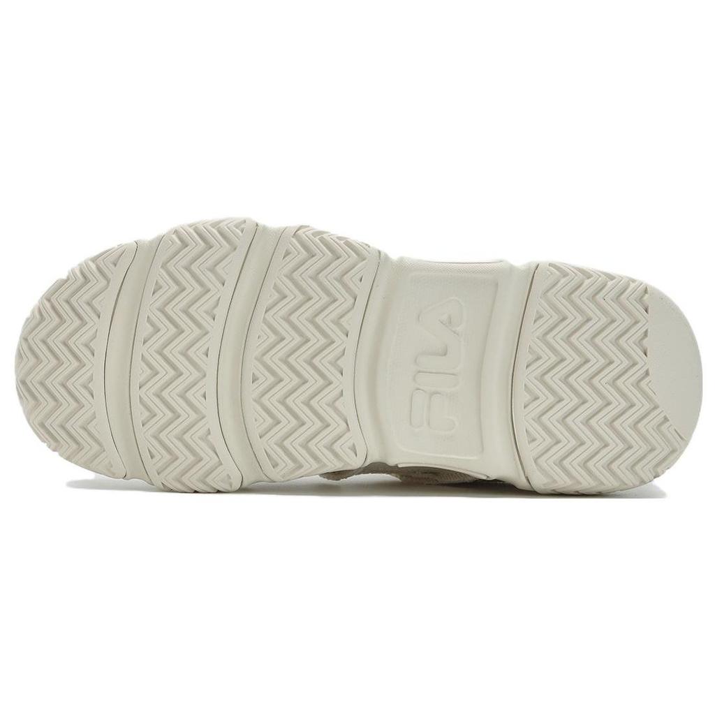 Fila Stylish Comfortable Sports Minimalist Low-Top Retro Basketball Shoes Women Sneaker White Black T12W333201FWA